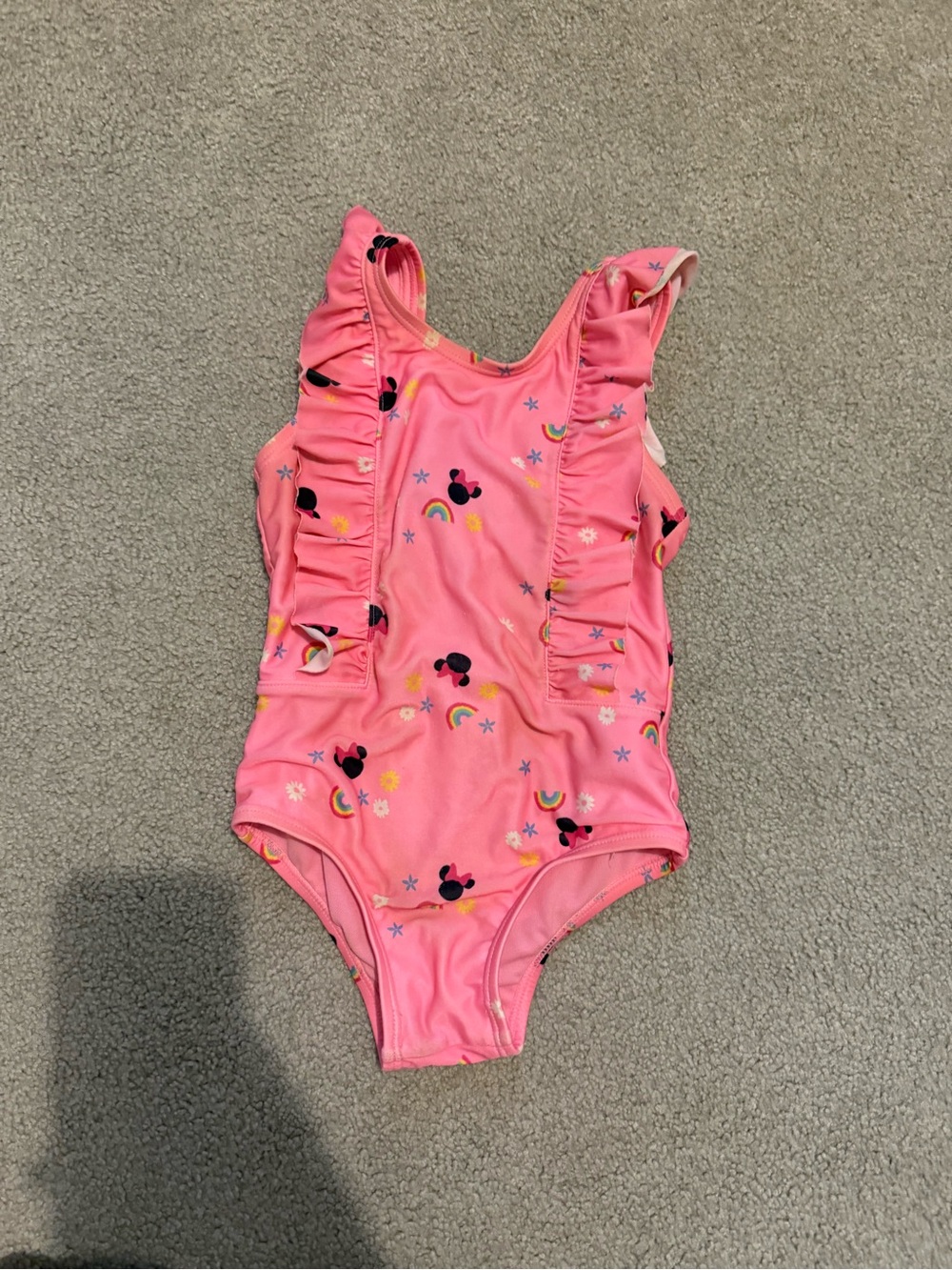 GAP x Disney Pink Toddler Swim Top